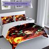 3pcs Demon Slayer Characters2 Pattern Bedding Set Duvet Cover Set Includes Duvet Cover &pillowcases, Perfect All Season Bedroom Decoration & Gift