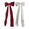 Elegant Large Christmas Bowknot 50x180cm Extra Large Christmas Decorative Bow Red/White DIY Xmas Tree Topper Bows Children Gifts