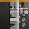Customizable  Hinges Cold Rolled Steel Hydraulic Cabinet Door Hinge Damper Buffer Soft Quiet Closing for All Cupboard