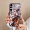 G-God OF War K-Kratos Phone Case For Samsung S25,24,21,22,23,S30,Ultra,S20,Plus,Fe,Lite,Note,S10,S9,Black Soft Shell