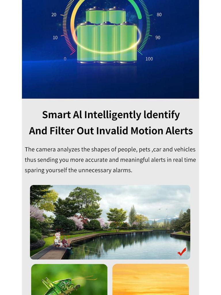 V380 6MP HD Night Vision 4G Binocular Solar Camera: Indoor/Outdoor Waterproof Surveillance Gun Link.