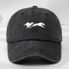 Washed Cotton Baseball Cap for Men Women Adjustable Casual Outdoor Sun Hat