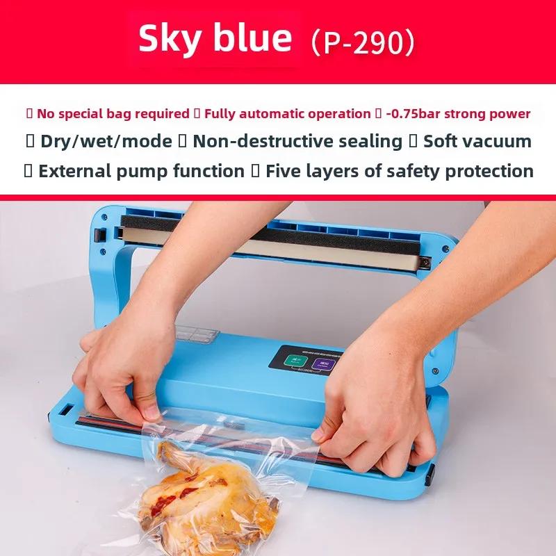 Household Vacuum Sealing Machine For Flat Bags Aluminum Foil Bags Dry And Wet Dual-use Sealing Machine Food Packaging Machine