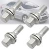 4 Piece Automotive Lug Nuts 540567 940684 9682405080 9817024580 Suitable for 206 207 307 308 406 407 607 1007 2008 3008