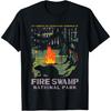 QRXYTVEIMN Fire Swamp National Park T-Shirt