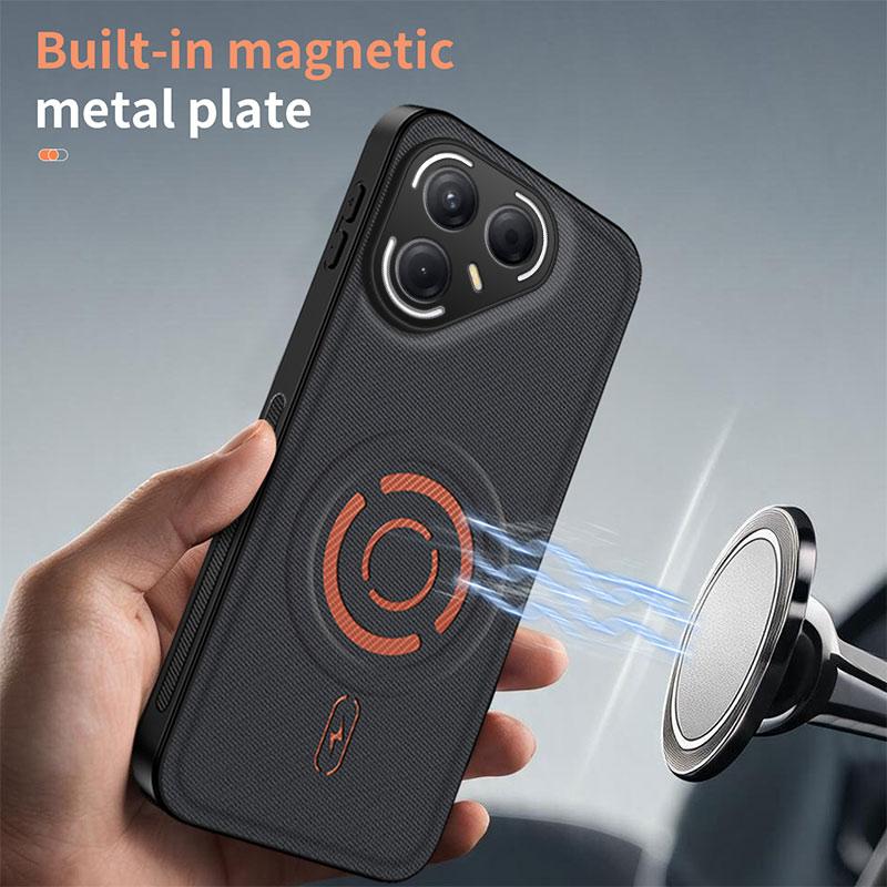 For Tecno Pova 7 Ultra Full Cover Magnetic Phone Case Cover Wireless Charging Phone Case Tecno Pova 7 Pro Coques Tecno Pova 7 5G