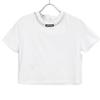 MIUMIU 2012 MJN448 Short Sleeve Top with Visage tops XS whiteUsed