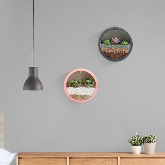 Succulent Planter Durable Decorative Leakproof Hanging Hydroponic Styles Pot for Balcony