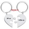 BFF Halskette für 2/3/4/5 Edelstahl Familien Freundschaft Puzzle Schwester Anhänger Halskette Set Schmuck Geschenke für Schwestern Freunde