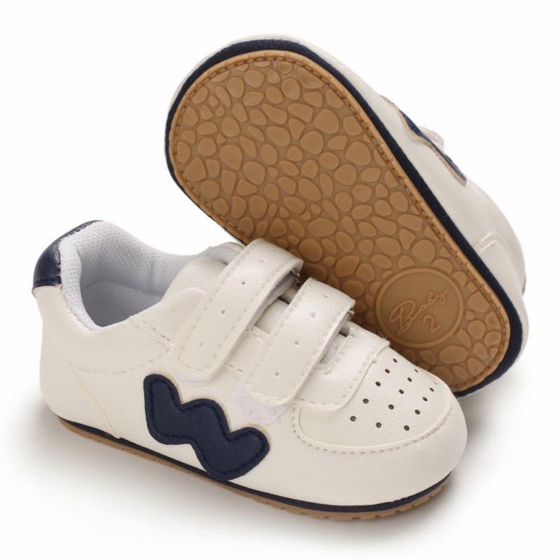 

Детские прогулочные туфли на нескользящей мягкой подошве из искусственной кожи 2/M