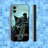 Turk Wolf Turkey Flag Phone Case For iPhone 17,16,15,14,13,12,11,Pro,Max,Plus,Air,X,XS,XR,SE,8,7,Mini,Soft Black Case