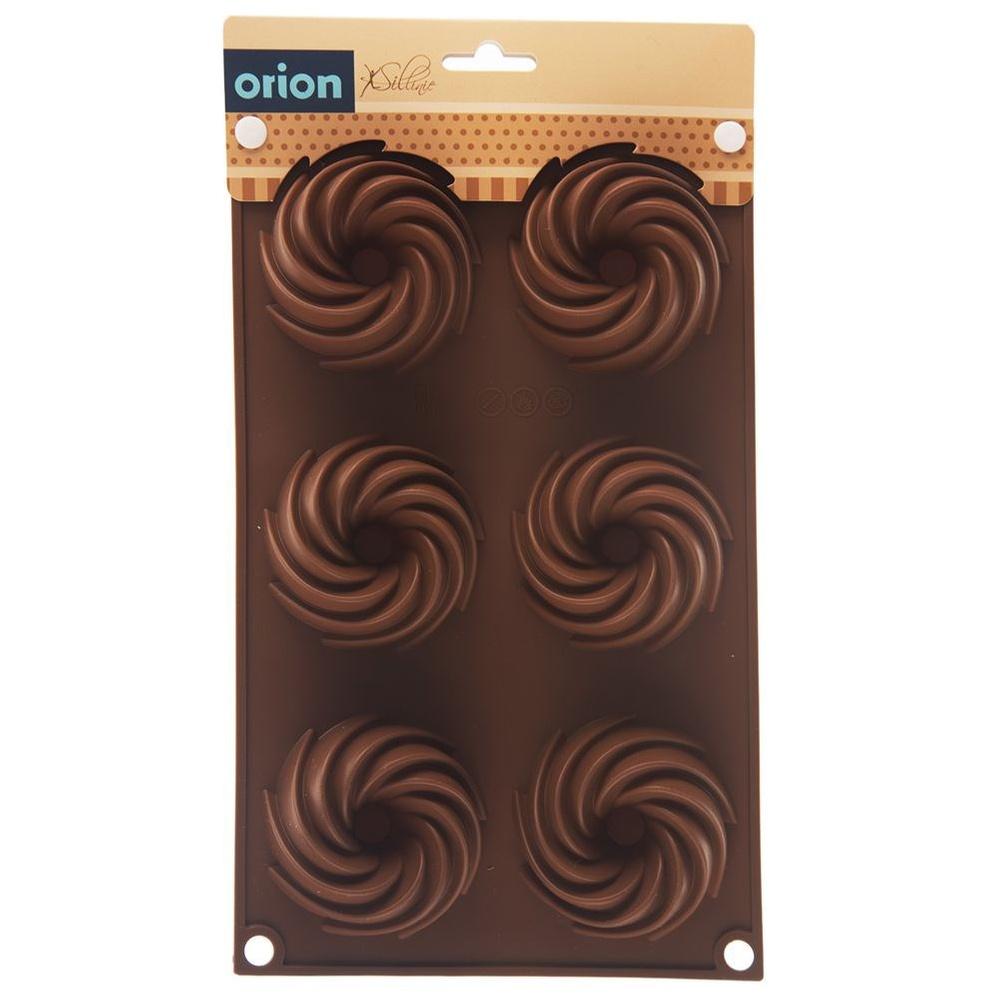 Silicone Muffin Pan Orion Sillinie 6-Cup 28x17cm