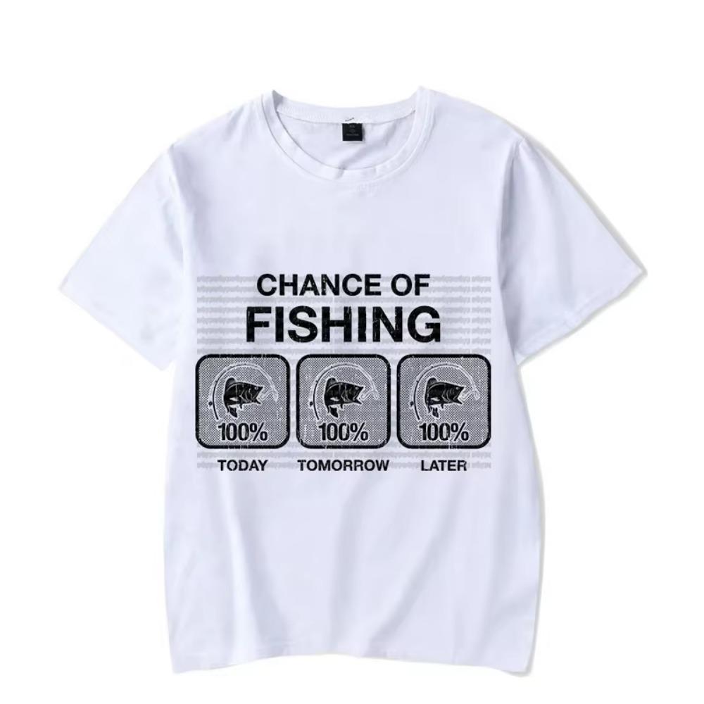 Fishing T Shirt Fisherman Graphic Clothes for Men Women T-shirts Fishing Fisherman Classic T Shirts Tee Tshirts Homme Clothing