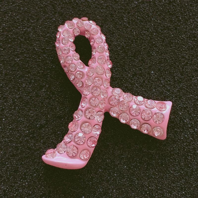 Buy Breast Cancer Awareness Lapel Pin Breast Cancer Badge Pink Ribbon ...