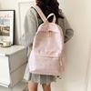 Shoulder Bow Junior High School Students Cat Backpack Girl Large Capacity Cute Backpack Tide.