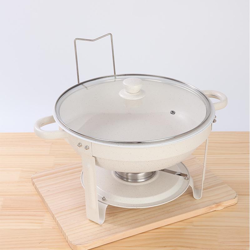 Stainless Steel Chafing Dish Buffet Set with Alcohol Burner