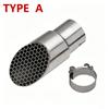 Triumph Speed 400/Scrambler 400X Stainless Steel Modified Hidden Tailpipe Exhaust