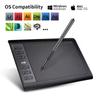 G10 1060Plus Grafický tablet 10x6 palců Designový tablet pro digitální kreslení 8192 úrovní Bezbateriové pero 10měsíců pro Windows a MacAA