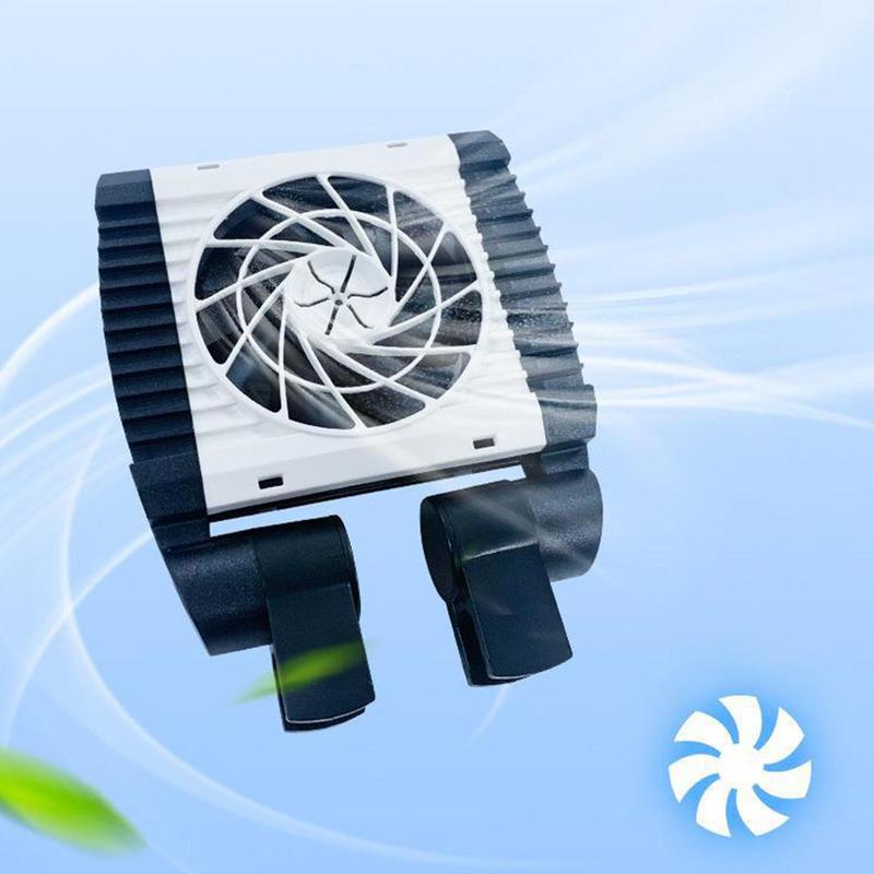 Aquarium Fish Tank Cooling Fan Adjustable Fish Tank Cooling Fan With 6 Wind Speed Strong Wind Aquarium Chiller For Fish Tank