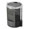 Electronic Clock Pen Holder Multifunctional Colorful Lighting Design Desk Clock Calendar Mesh Stationery Organizer