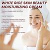 Rice Cream for Face White Rice Essence Brightening Moisturizing Cream Lightweight Moisturizer Face Cream Smooth Lines