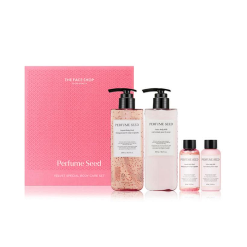 THE FACE SHOP Perfume Seed Specail Body Set 1set (4 items) Korea Beauty