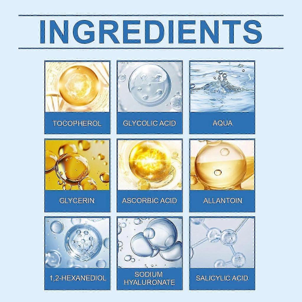 Glycolic Acid Exfoliating Pads with Vitamin C & E Gentle Facial Cleanser for Brightening, Hydrating, and Smoothing Skin 60 Cotton Pre-Soaked Pads Fo