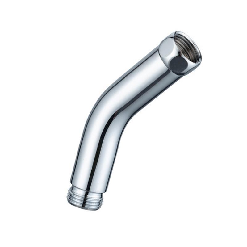 MXLA 45 Degree Shower Head Elbow Adapter Solid Stainless Steel Construction Polished Chromes Finish for Handheld Showers