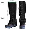 Leg Boot Gaiters Hiking Leg Gaiters Snake Gaiters- Snake Bite Protection for Lower Legs Adjustable Snow Boot Gaiters for Hiking and Snowshoeing
