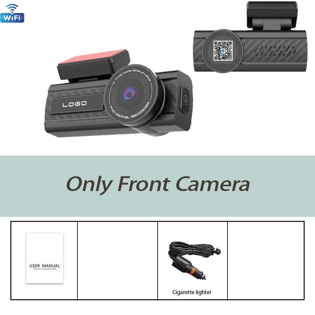 

HD 3K WiFi APP Control GPS Car DVR Dash Cam Скрытая супер ночное видение циклическая запись перевернутое изображение черный ящик автомобильные аксессуары NONE