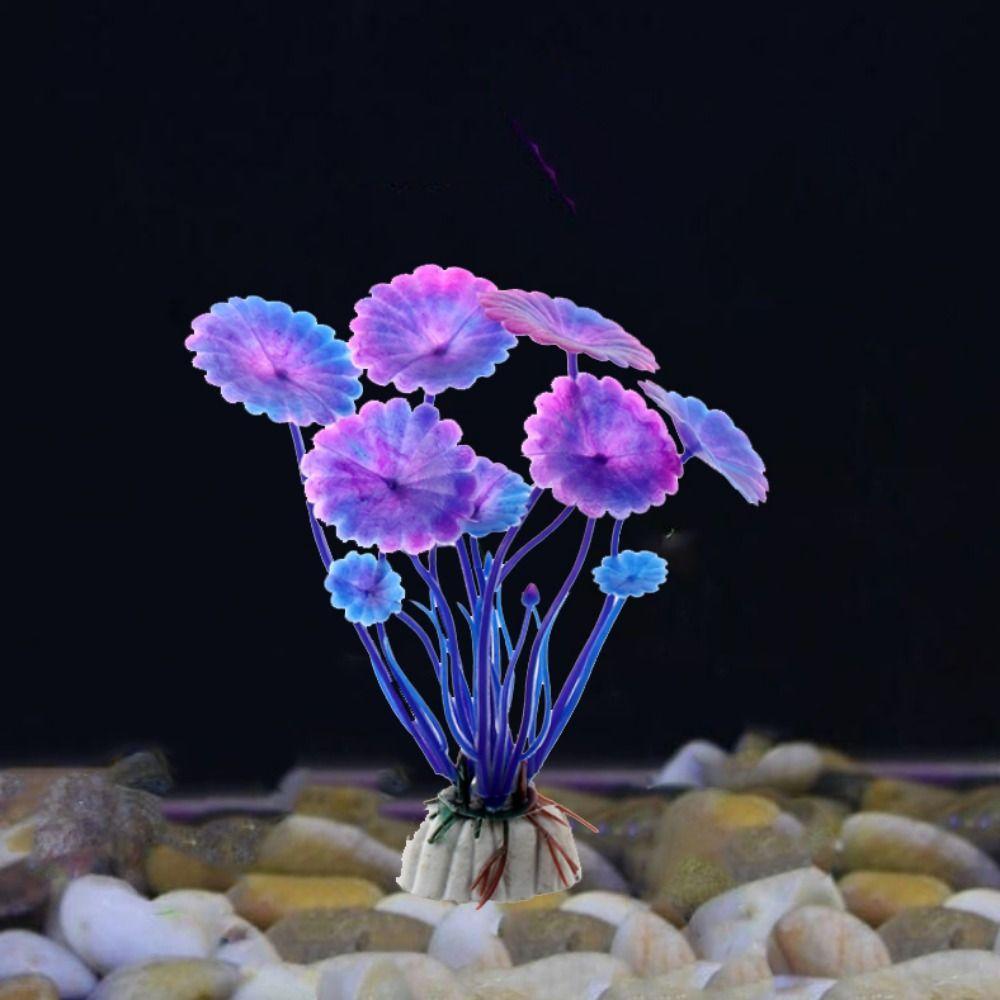 

Red/Green/Purple Simulation Aquatic Plants Fake Underwater Plant Aquarium Landscape зелёный