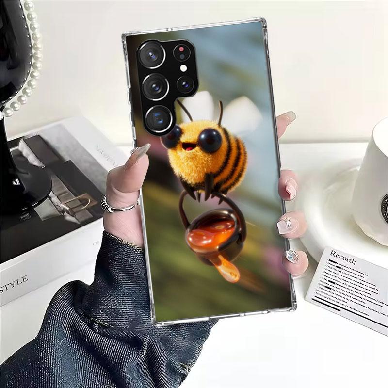 

Bee Keeping Honey Animal Soft Phone Case For Samsung Galaxy S22 S23 S24 S25 Edge S26 Ultra S20 FE S21 Plus + Fundas Coque Galaxy Samsung S25 Ultra