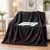F1 Printed Flannel Blanket Warm Comfort Bed Throw For Indoor Home Decoration