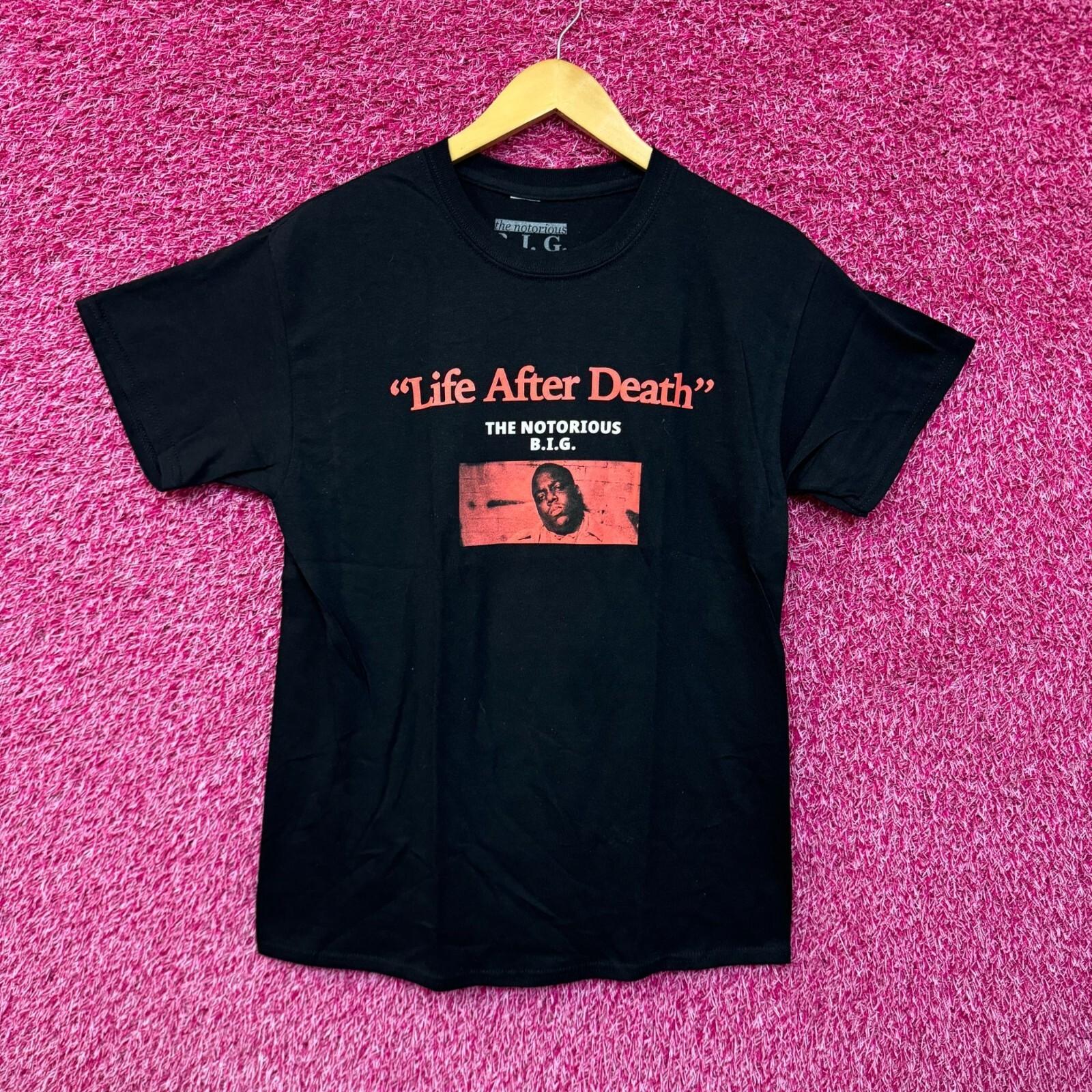 The Notorious B.I.G. 1997 Life After Death Album Rap Tee M S
