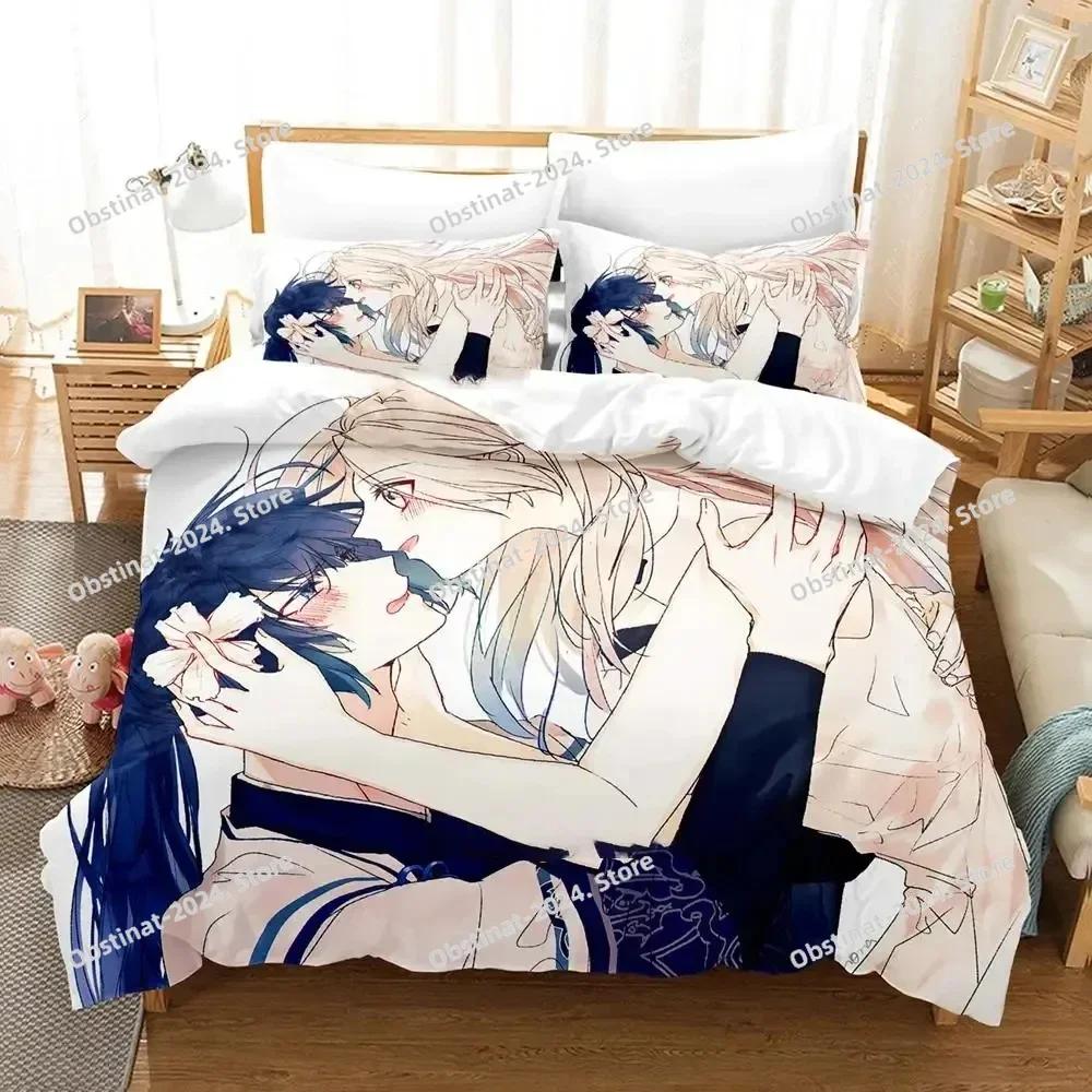 Anime Game Olympia Soire Bedding Set Printed Bed Set With Pillowcase Bed Duvet Cover Soft Single Double Queen Super King Size