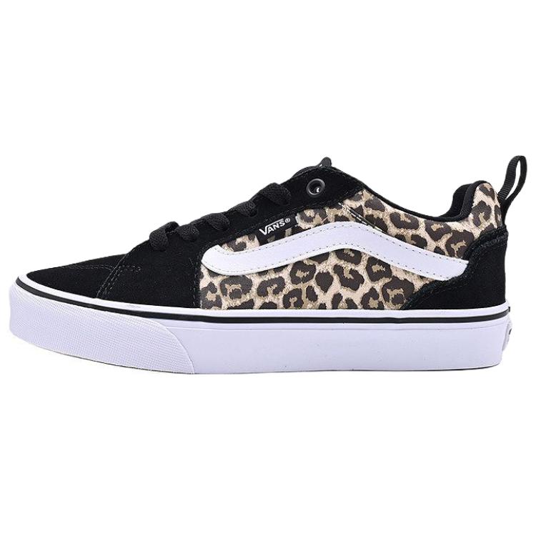 Vans Filmore Skateboard Shoes Women s Low top Black Brown VN000EAGBM8 36.5