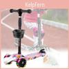 Versatile Children's Tricycle Scooter With Music And Flashing Wheels For Fun Rides