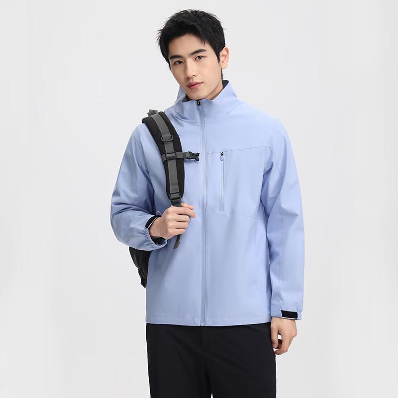 Unisex Outdoor Stand-Collar Windbreaker Jacket