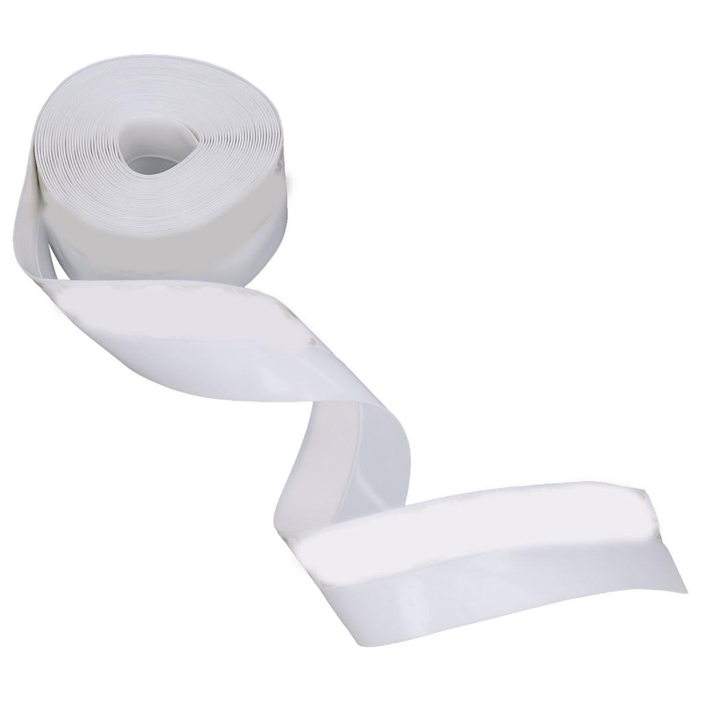 Türfenster Dichtungsstreifen 16,4ft Lang 1,4in Breit Silikon Selbstklebend TürdichtungsbandWeiß