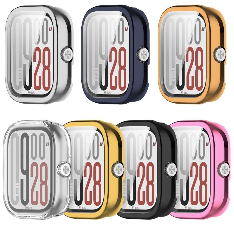 Smartwatch Screen Protector Case Full Coverage Shell with Film for Watch 5 eSIM Scratchproof Case Protective Cover