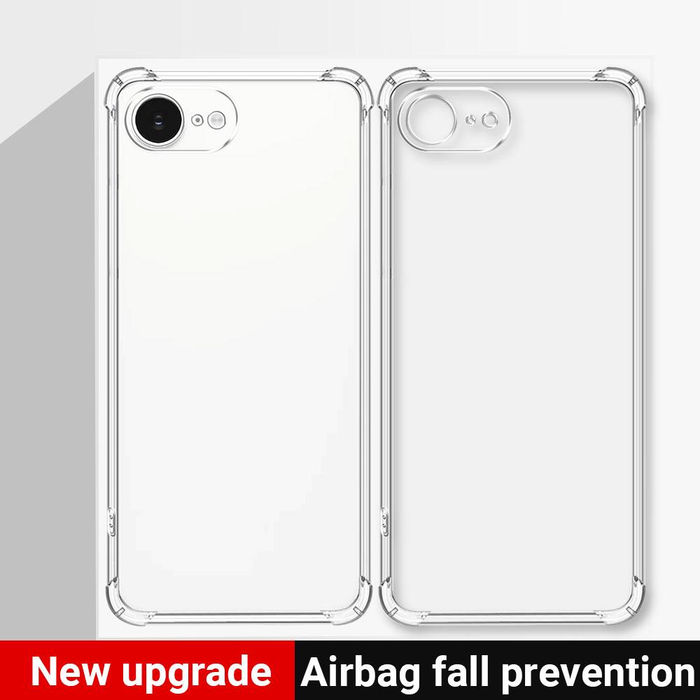 Für Apple iPhone 16E 16 E Hülle Klar Silikon Weiche Handyhülle Für Iphone SE 4 SE4 2025 Funda Transparent Stoßfest Airbag Hülle