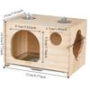 Large Space Parrot Breeding Box Breathable Parrot Mating Box Creative Bird Hammock  Hatching Birds