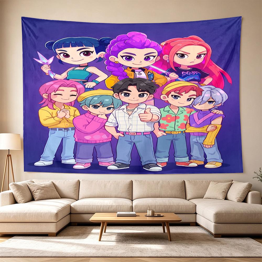 Future Fashion Warriors Versatile Wall Hanging Blanket, Home Backdrop for Wedding, Party and Video Shooting,Perfect Gift