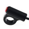 LMoDri Motorrad EIN-AUS-Schalter Aluminiumlegierung 22mm 12V Doppelt-Blitz Warnblinker Notlicht Signalgeber Warnblinker Gefahren