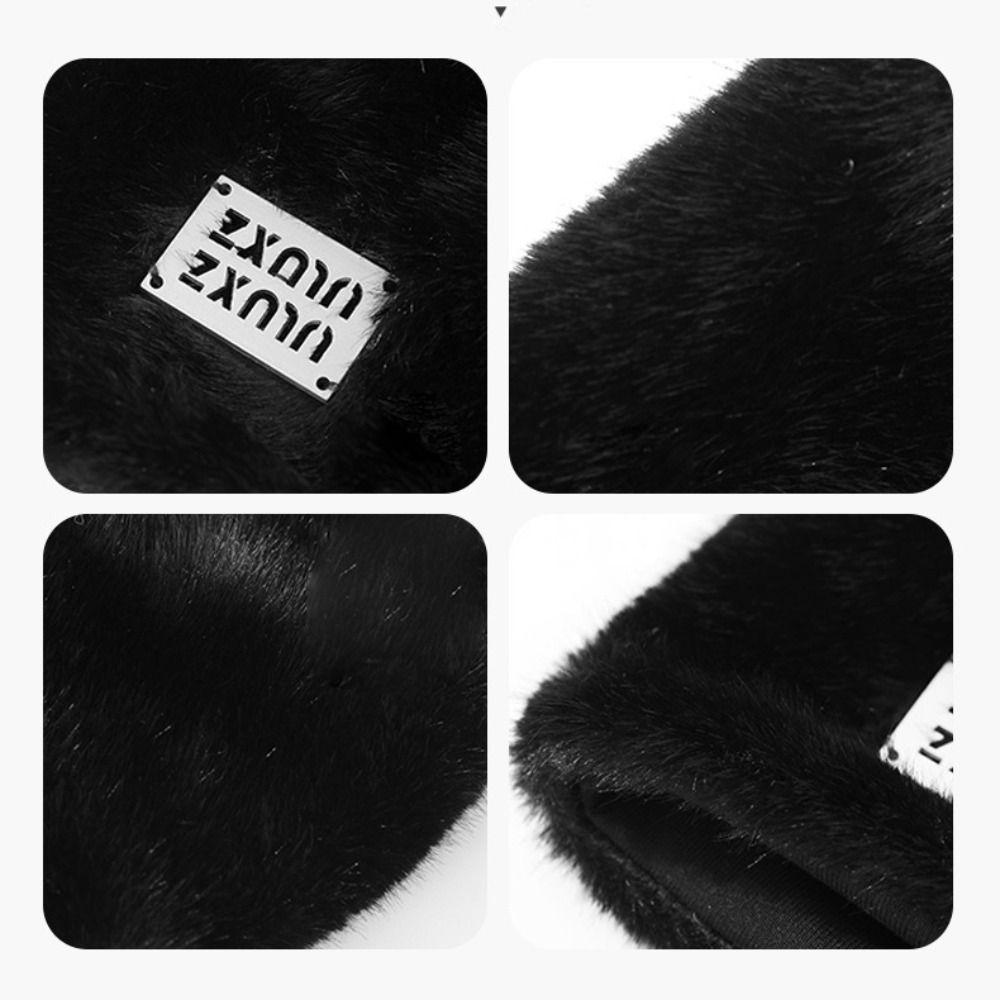 Soft Beanie Cap Warm Fluffy Bonnet Hat Y2k Winter Hat  Woman/Men