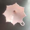 1pc Cute Cherry Blossoms Mini Plastic Gel Foldable Style Funnel Hopper Kitchen Tool Kitchen Funnel