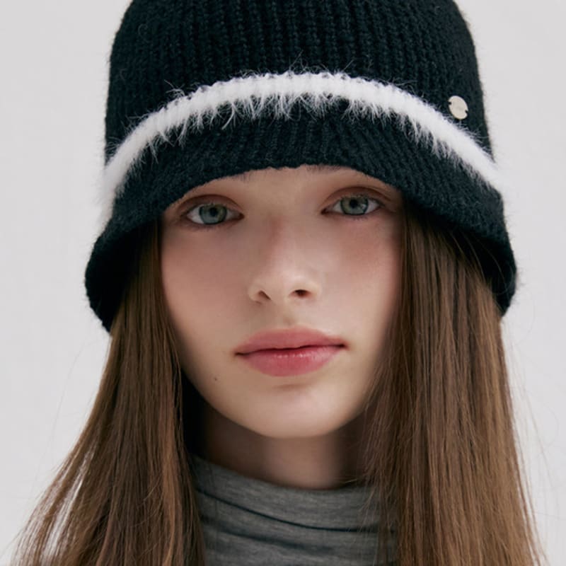 

MINETI Hairy Line Bucket Hat F 12425 MTJ Black