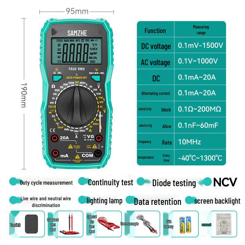 SAMZHE WYB02 Digital Multimeter