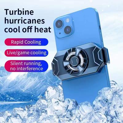 Portable Mobile Phone Cooling Fan Air Cooler Radiator Mini USB Game Cool Heat Sink for IPhone Xiaomi Samsung Huawei PUBG Gaming