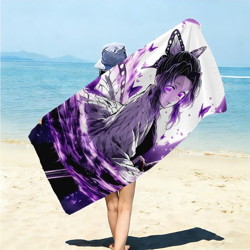 1Pc Dark Fantasy Warrior Beach Towel Microfiber Beach Towel Thin Absorbent For Beach Swimming Yoga Bath Sports 0917303